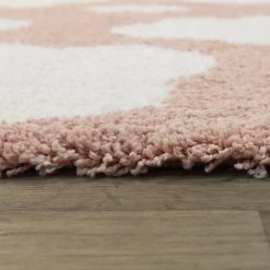 Balta Rugs Clouds 3'11" X 5'7" Pink Kids Area Rug -Carpet And Flooring Stores 5747318 5