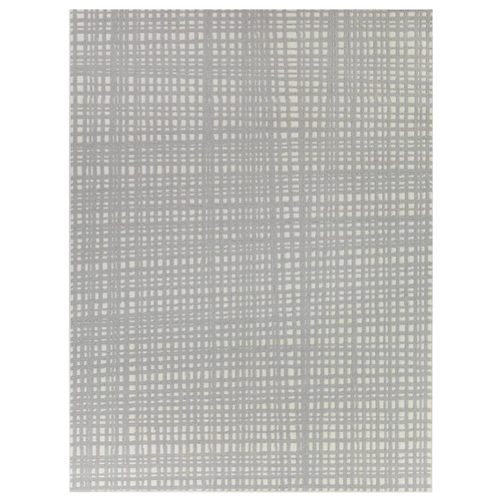 Balta Rugs Haldane 5'3" x 7' Grey Indoor/Outdoor Area Rug Balta Rugs Haldane 5'3" X 7' Grey Indoor/Outdoor Area Rug -Carpet And Flooring Stores 5869500 1