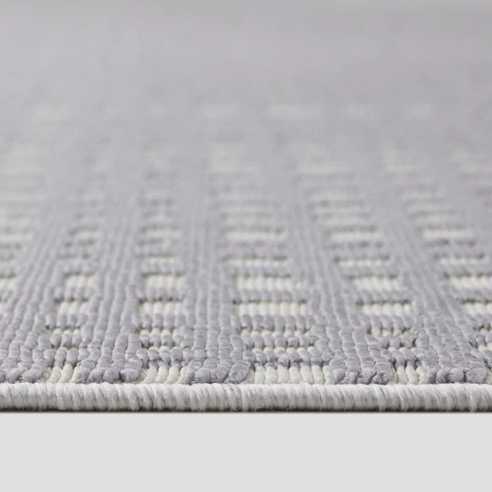 Balta Rugs Haldane 5'3" x 7' Grey Indoor/Outdoor Area Rug Balta Rugs Haldane 5'3" X 7' Grey Indoor/Outdoor Area Rug -Carpet And Flooring Stores 5869500 5