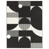 Balta Rugs Fritz 7'10" X 10' Black Indoor/Outdoor Area Rug