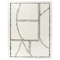 Balta Rugs Webster 5'3" X 7' White Area Rug