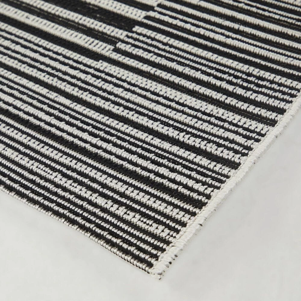 Balta Rugs Anders 5'3" x 7' Black Indoor/Outdoor Area Rug Balta Rugs Anders 5'3" X 7' Black Indoor/Outdoor Area Rug -Carpet And Flooring Stores 5869815 3