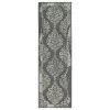 Kaleen Rugs Shazier 2'6" X 8' Graphite Runner