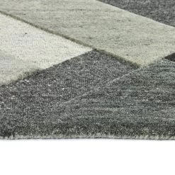 Kaleen Rugs Alzada 2' X 3' Charcoal, Silver, Ivory, Gray, Carbon And Black Area Rug -Carpet And Flooring Stores 5964418 3