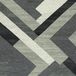 Kaleen Rugs Alzada 2' X 3' Charcoal, Silver, Ivory, Gray, Carbon And Black Area Rug -Carpet And Flooring Stores 5964418 4