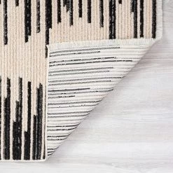 Kaleen Rugs Juniper 2'2" X 7'7" Ivory, Black, Sand And Grey Runner -Carpet And Flooring Stores 5966173 4