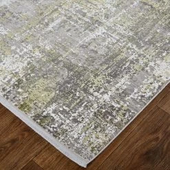 Feizy Rugs Cadiz 3'2" X 5' Green And Gray Area Rug -Carpet And Flooring Stores 6029740 3