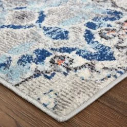 Feizy Rugs Bellini 5'3" X 7'6" Gray Area Rug 2 Feizy Rugs Bellini 5'3" X 7'6" Gray Area Rug -Carpet And Flooring Stores 6030532 3