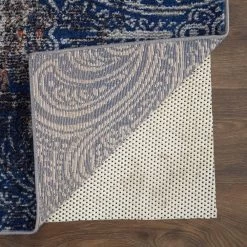 Feizy Rugs Bellini I39CV 5'3" X 7'6" Gray And Blue Area Rug 3 Feizy Rugs Bellini I39CV 5'3" X 7'6" Gray And Blue Area Rug -Carpet And Flooring Stores 6030631 4
