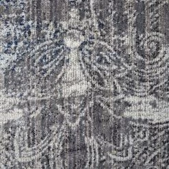 Feizy Rugs Bellini I39CV 5'3" X 7'6" Gray And Blue Area Rug 5 Feizy Rugs Bellini I39CV 5'3" X 7'6" Gray And Blue Area Rug -Carpet And Flooring Stores 6030631 6