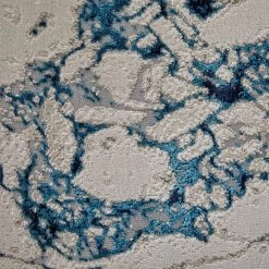 Feizy Rugs Indio 2'10" X 7'10" Ivory And Blue Runner -Carpet And Flooring Stores 6038154 5