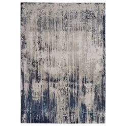 Feizy Rugs Indio 6'7" X 9'6" Beige And Blue Area Rug