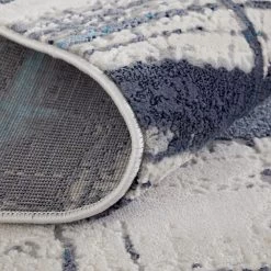 Feizy Rugs Indio 2'10" X 7'10" Blue And Ivory Runner -Carpet And Flooring Stores 6038311 4