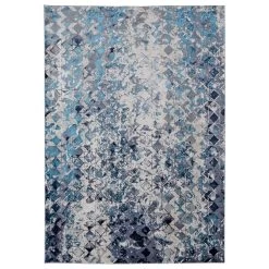 Feizy Rugs Indio 6'7" X 9'6" Blue Area Rug