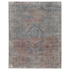 Feizy Rugs Marquette 4' X 5'3" Blue And Multicolor Area Rug