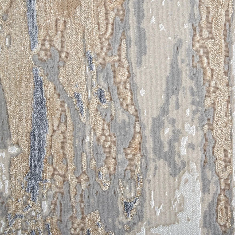 Feizy Rugs Laina 3' x 10' Beige and Blue Runner Feizy Rugs Laina 3' X 10' Beige And Blue Runner -Carpet And Flooring Stores 6038964 5