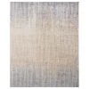 Feizy Rugs Laina Striped 3' X 10' Blue And Beige Runner