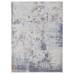 Feizy Rugs Laina 3' X 10' Blue And Ivory Runner