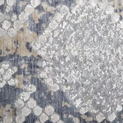 Feizy Rugs Laina 3' X 10' Blue And Gray Runner -Carpet And Flooring Stores 6039236 5