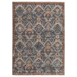 Feizy Rugs Kaia 5' X 7'9" Navy And Blue Area Rug