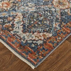 Feizy Rugs Kaia 5' X 7'9" Navy And Blue Area Rug -Carpet And Flooring Stores 6040663 3