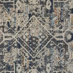 Feizy Rugs Kaia 5' X 7'9" Navy And Beige Area Rug 4 Feizy Rugs Kaia 5' X 7'9" Navy And Beige Area Rug -Carpet And Flooring Stores 6040820 5