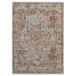Feizy Rugs Kaia 5' X 7'9" Beige And Multicolor Area Rug