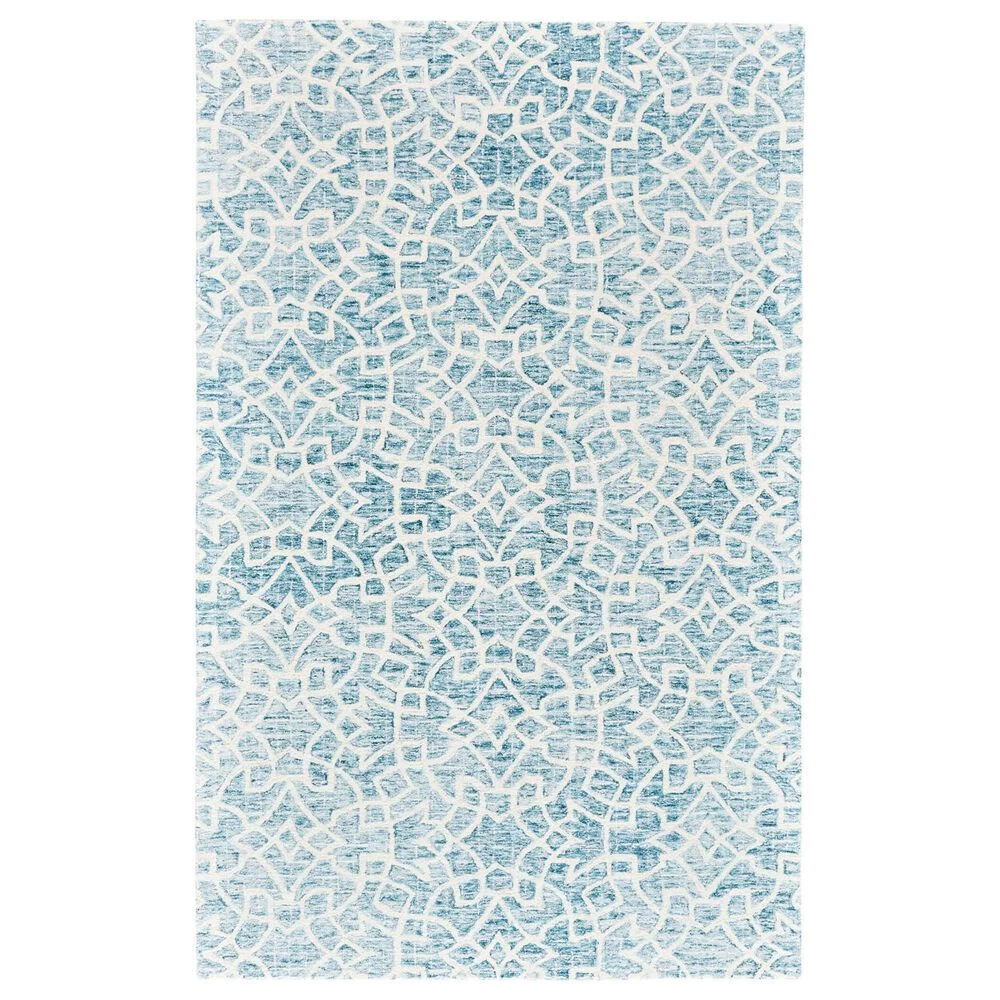 Feizy Rugs Rhett 5' x 8' Teal Area Rug Feizy Rugs Rhett 5' X 8' Teal Area Rug -Carpet And Flooring Stores 6042636 1