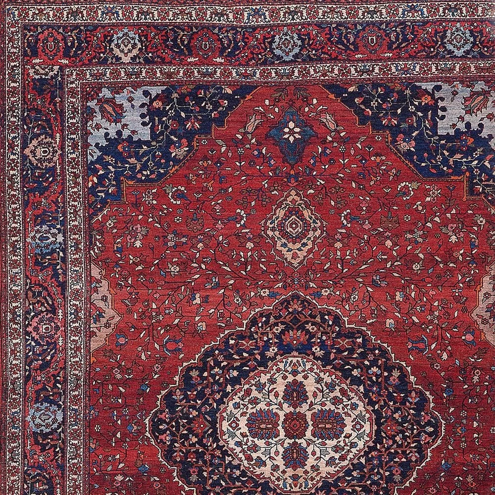 Feizy Rugs Rawlins 39HDF 3'11" x 6' Red and Navy Area Rug Feizy Rugs Rawlins 39HDF 3'11" X 6' Red And Navy Area Rug -Carpet And Flooring Stores 6043436 7