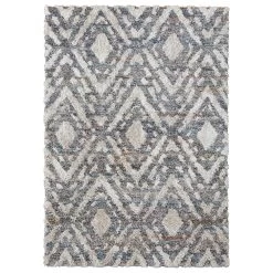 Feizy Rugs Mynka 5' X 8' Multicolor And Gray Area Rug