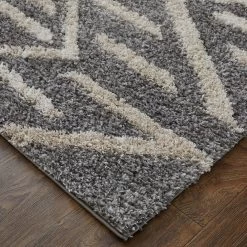 Feizy Rugs Mynka 4' X 6' Gray Area Rug -Carpet And Flooring Stores 6044293 3