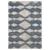 Feizy Rugs Mynka 4' X 6' Blue And Gray Area Rug