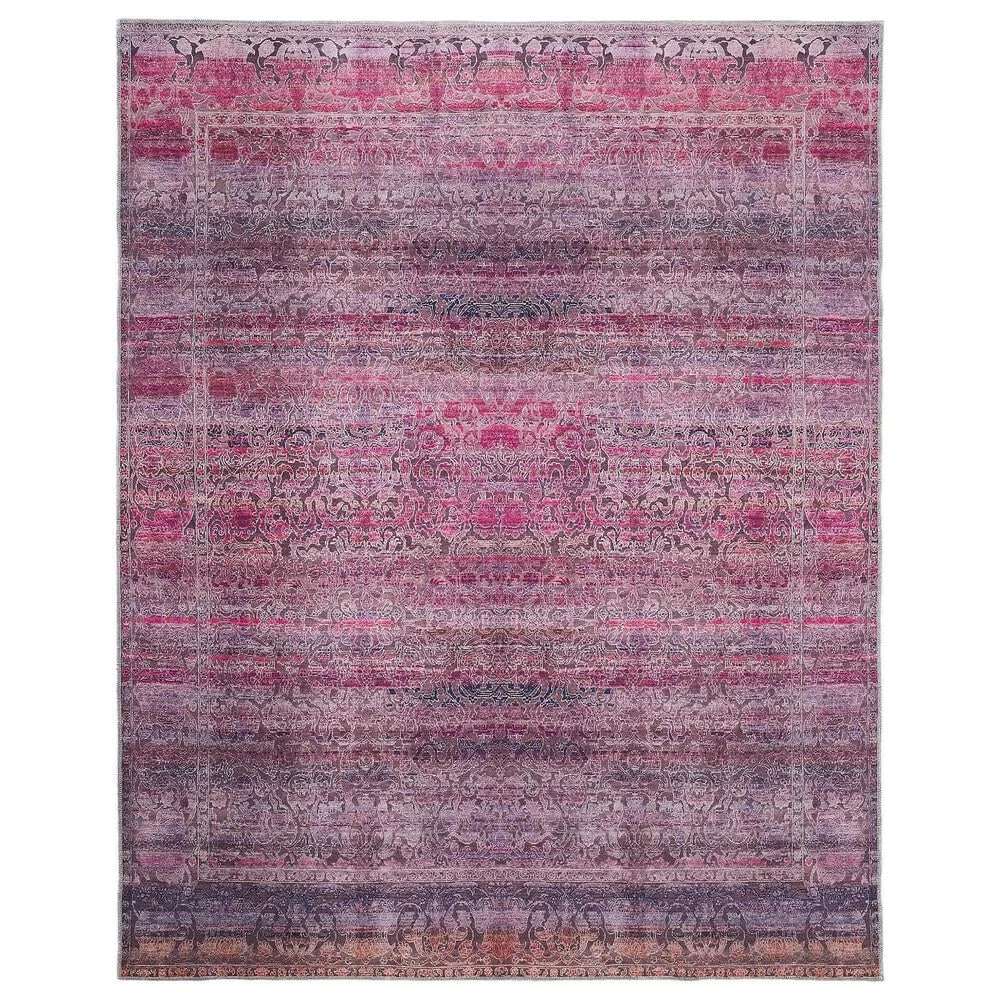 Feizy Rugs Voss 3'11" x 6' Pink and Purple Area Rug Feizy Rugs Voss 3'11" X 6' Pink And Purple Area Rug -Carpet And Flooring Stores 6045381 1