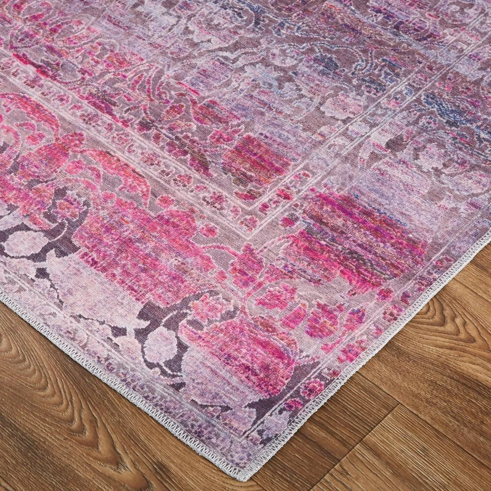 Feizy Rugs Voss 3'11" x 6' Pink and Purple Area Rug Feizy Rugs Voss 3'11" X 6' Pink And Purple Area Rug -Carpet And Flooring Stores 6045381 3