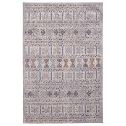 Feizy Rugs Francisco 4' X 6' Rust And Gray Area Rug