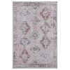 Feizy Rugs Francisco Southwestern 4' X 6' Gray And Rust Area Rug