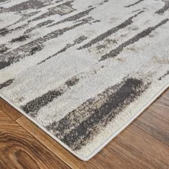 Feizy Rugs Vancouver 4' X 6' Gray And Charcoal Area Rug -Carpet And Flooring Stores 6047759 3