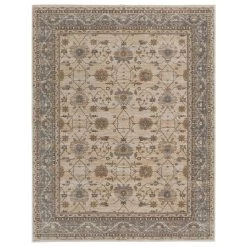 Feizy Rugs Celene 39KVF 3'9" X 5'7" Beige And Gray Area Rug
