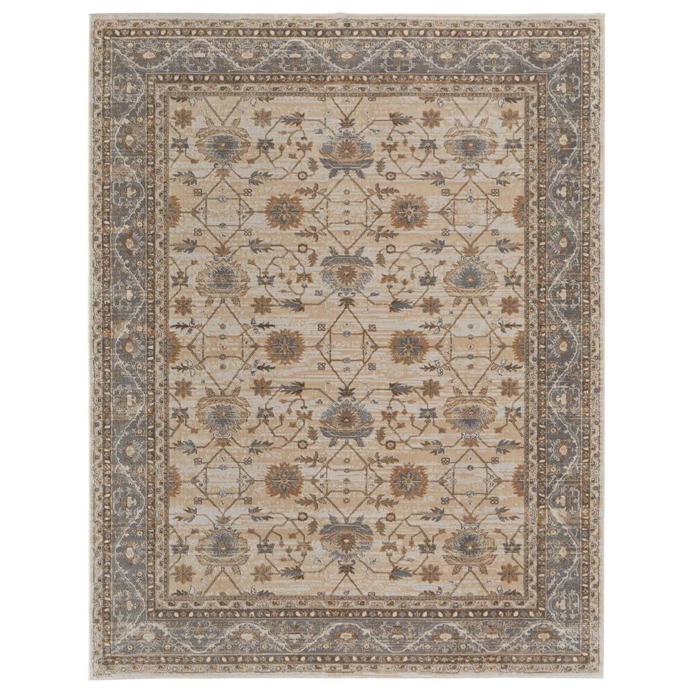 Feizy Rugs Celene 39KVF 3'9" x 5'7" Beige and Gray Area Rug Feizy Rugs Celene 39KVF 3'9" X 5'7" Beige And Gray Area Rug -Carpet And Flooring Stores 6054888 1