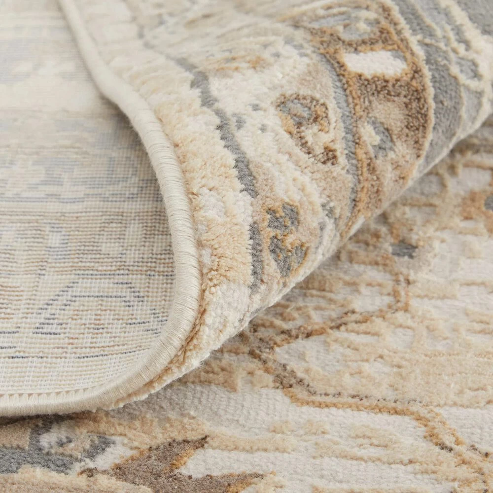 Feizy Rugs Celene 39KVF 3'9" x 5'7" Beige and Gray Area Rug Feizy Rugs Celene 39KVF 3'9" X 5'7" Beige And Gray Area Rug -Carpet And Flooring Stores 6054888 4