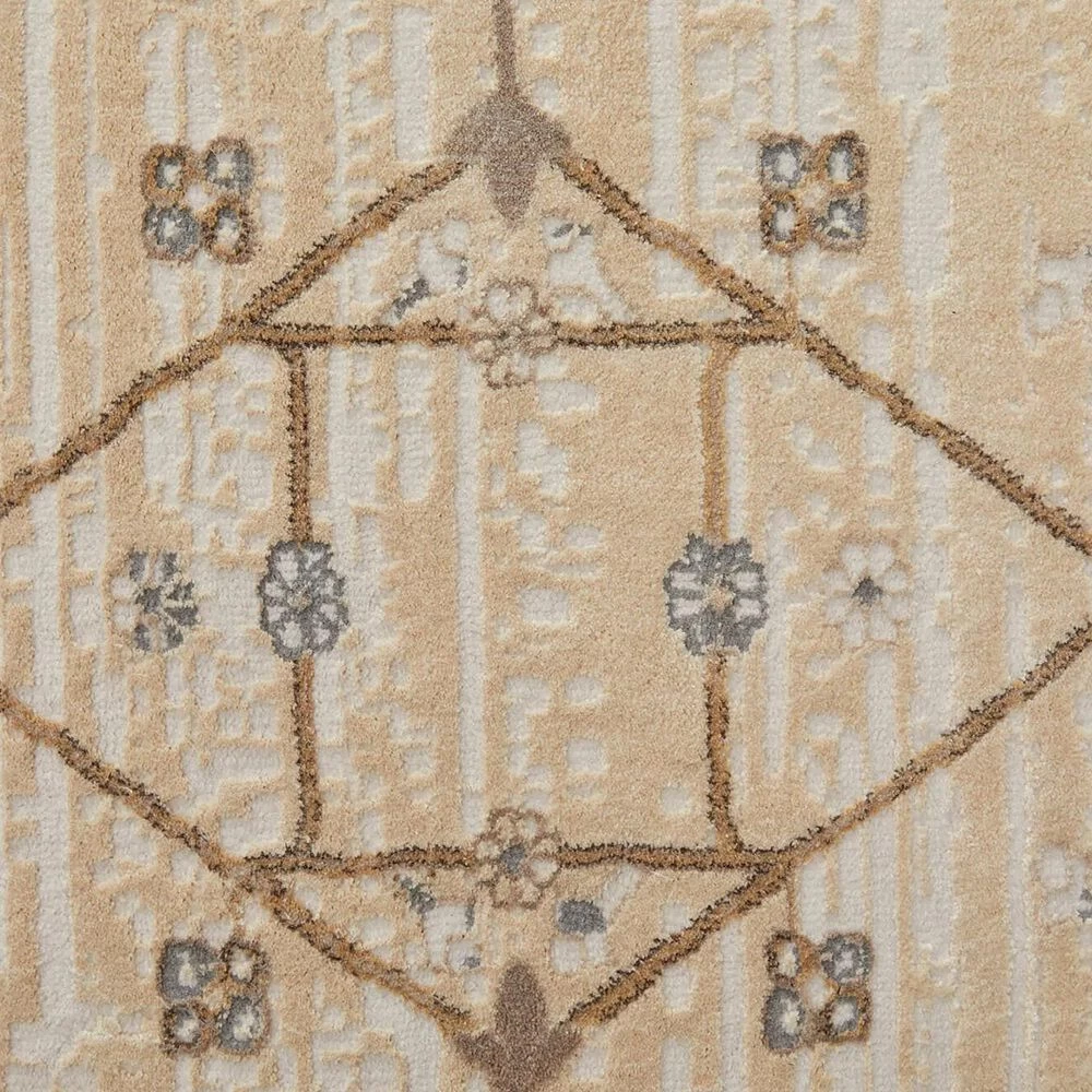 Feizy Rugs Celene 39KVF 3'9" x 5'7" Beige and Gray Area Rug Feizy Rugs Celene 39KVF 3'9" X 5'7" Beige And Gray Area Rug -Carpet And Flooring Stores 6054888 6