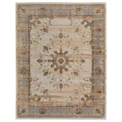 Feizy Rugs Celene 39KWF 9' X 12' Beige And Gray Area Rug