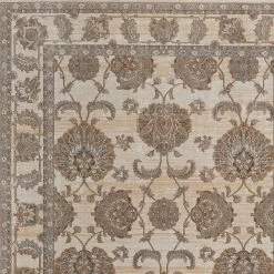 Feizy Rugs Celene 39KZF 5' X 7'6" Beige And Gray Area Rug 6 Feizy Rugs Celene 39KZF 5' X 7'6" Beige And Gray Area Rug -Carpet And Flooring Stores 6055133 7