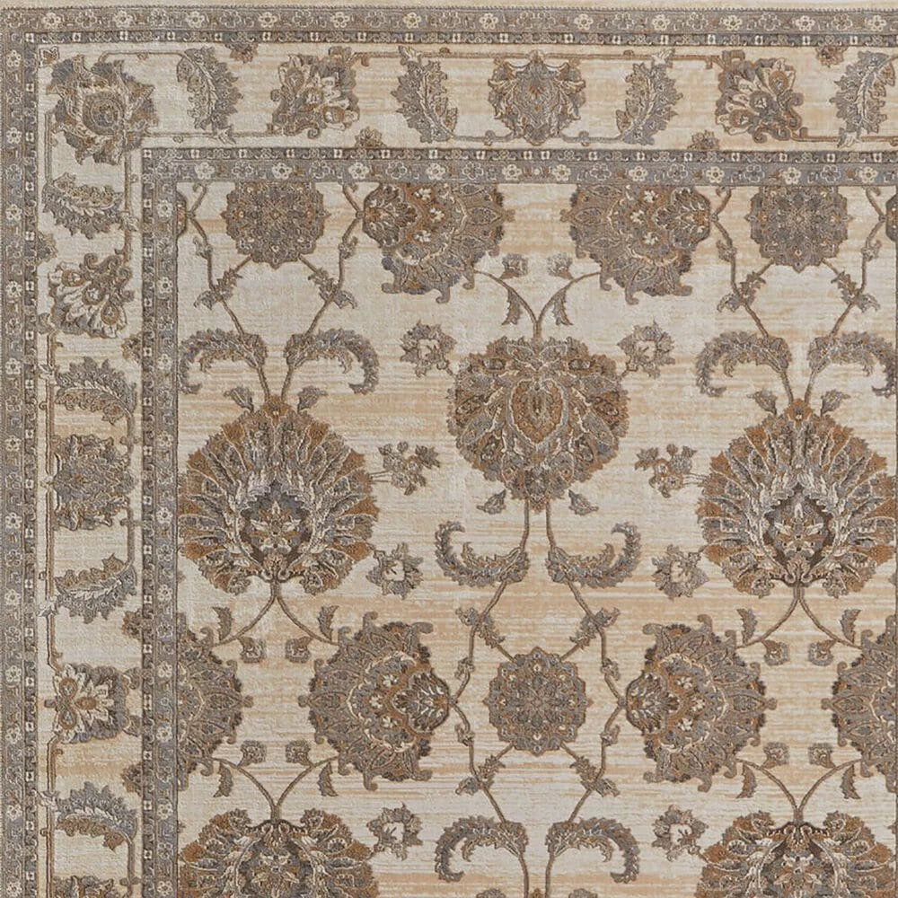 Feizy Rugs Celene 39KZF 5' x 7'6" Beige and Gray Area Rug Feizy Rugs Celene 39KZF 5' X 7'6" Beige And Gray Area Rug -Carpet And Flooring Stores 6055133 7