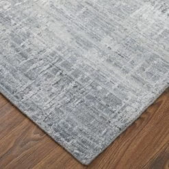 Feizy Rugs Eastfield 69A8F 3' X 5' Blue And Silver Area Rug -Carpet And Flooring Stores 6057675 3