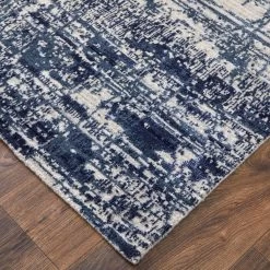Feizy Rugs Eastfield 69AEF 3' X 5' Blue Area Rug -Carpet And Flooring Stores 6058194 3