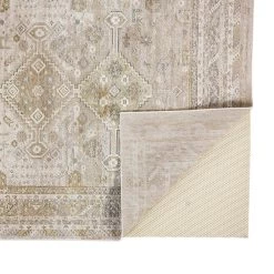 Feizy Rugs Aura 3738F 3'11" X 6' Gold And Ivory Area Rug 4 Feizy Rugs Aura 3738F 3'11" X 6' Gold And Ivory Area Rug -Carpet And Flooring Stores 6072294 5
