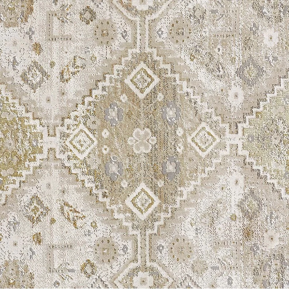 Feizy Rugs Aura 3738F 3'11" x 6' Gold and Ivory Area Rug Feizy Rugs Aura 3738F 3'11" X 6' Gold And Ivory Area Rug -Carpet And Flooring Stores 6072294 6