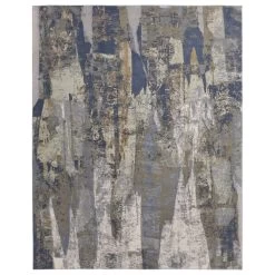 Feizy Rugs Clio 3'10" X 6' Blue And Gray Area Rug