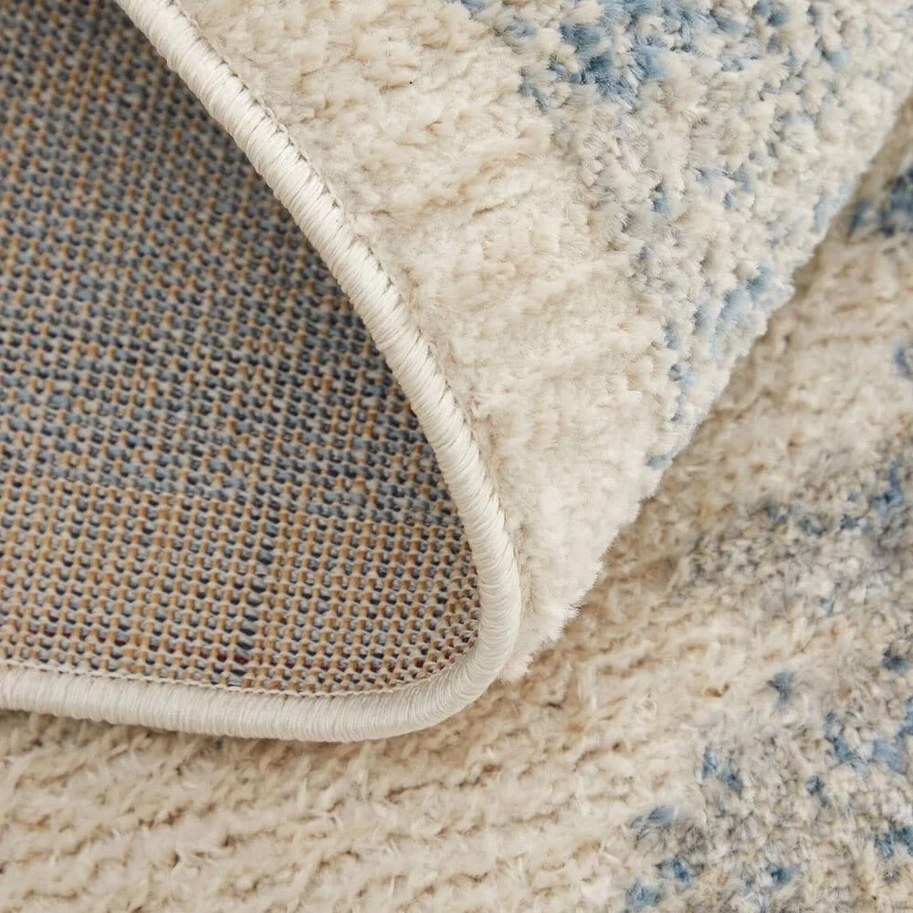 Feizy Rugs Camellia Geometric 4'3" x 6'3" Blue and Ivory Area Rug Feizy Rugs Camellia Geometric 4'3" X 6'3" Blue And Ivory Area Rug -Carpet And Flooring Stores 6083572 4